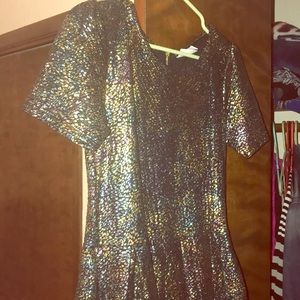 Lularoe elegant mermaid Amelia dress NWOT